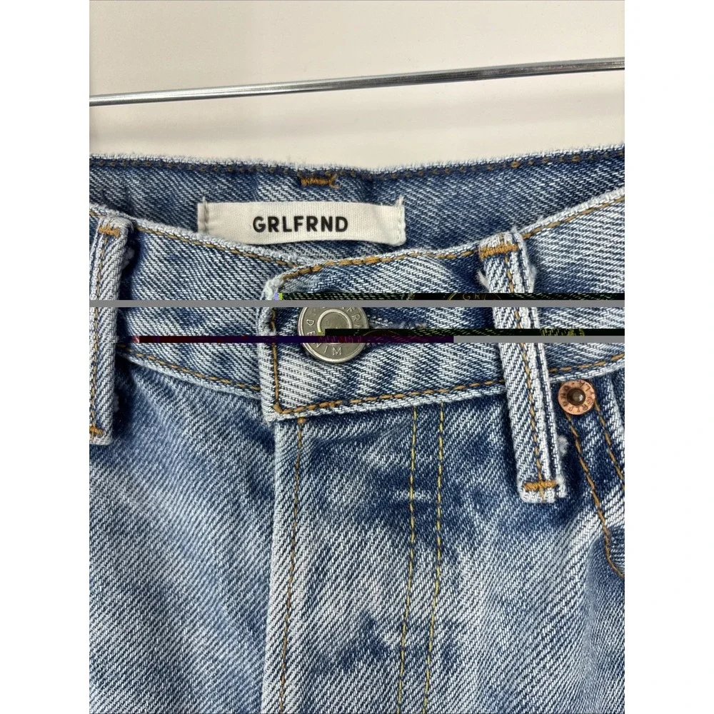 Grlfrnd Women's Distressed Karolina Jeans - Size 24